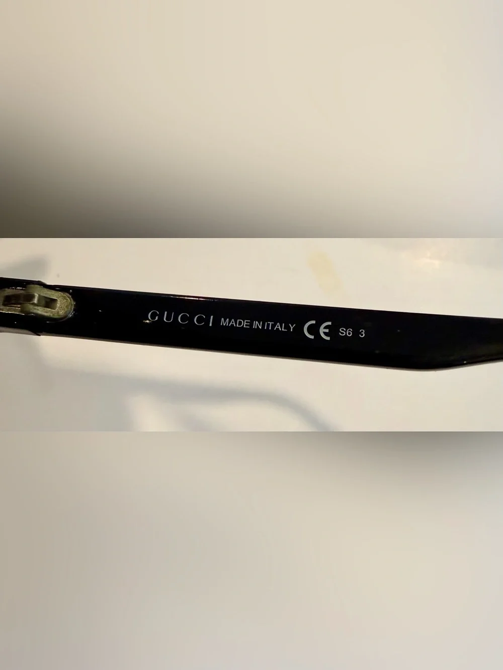Gucci GG1627/S Aviator Sunglasses Black Italy w/ Case Box
